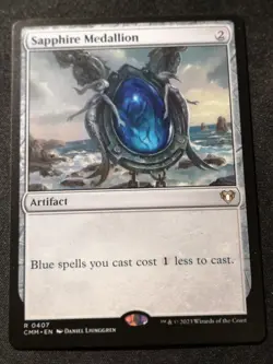 Sapphire Medallion - CMM - MTG - EN - NM - 0407 - Image 1