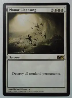 Planar Cleansing *Rare* Magic MtG x1 M10 SP - Image 1