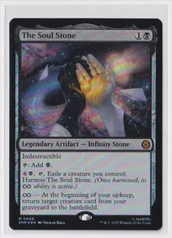 2025 Marvel's Spider-Man Magic The Gathering The Soul Stone - Foil 66 - Image 1
