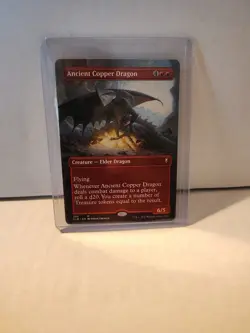 Ancient Copper Dragon (Borderless) Commander Legends: Battle for Baldur's Gate - Image 3