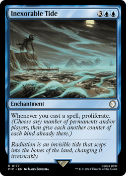 Inexorable Tide #177 | Near Mint | Fallout Magic MTG - Image 1