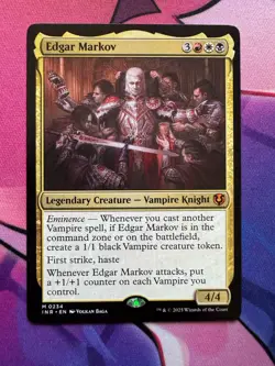 MTG Innistrad Remastered M Edgar Markov #0234 NM - Image 1