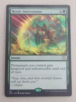 Heroic Intervention | NM | Forgotten Realms | AFC #161 | MTG - Image 1