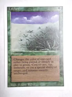 Lifelace Revised NM English Rare 1994 MTG NM - Image 1