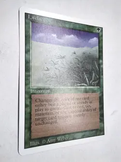 Lifelace Revised NM English Rare 1994 MTG NM - Image 3