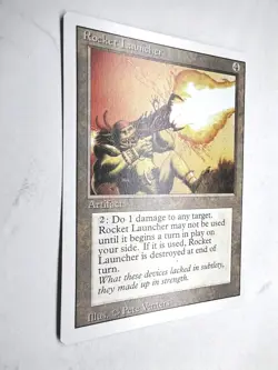 Rocket Launcher NM Revised English Rare 1994 MTG Magic - Image 3
