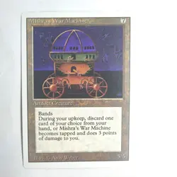 Mishra's War Machine NM Revised English Rare 1994 MTG - Image 1