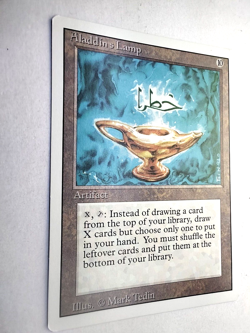 Aladdin's Lamp Revised NM English 1994 MTG Magic - Image 3