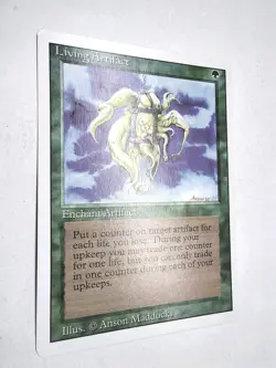 Living Artifact Revised NM English Rare 1994 MTG NM - Image 3