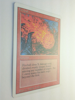 Fireball NM Revised English Common 1994 Magic MTG - Image 3
