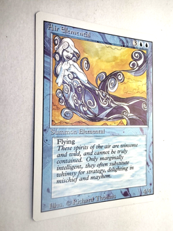 Air Elemental NM Revised English Uncommon 1994 Magic MTG - Image 3