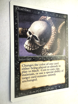 Deathlace Revised NM English 1994 Rare MTG - Image 3