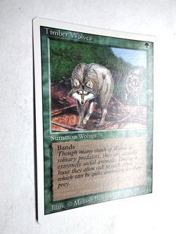 Timber Wolves Revised NM English 1994 Rare MTG - Image 3