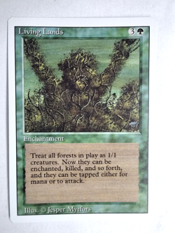 Living Lands Revised Edition NM English Rare 1994 MTG - Image 1