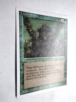 Living Lands Revised Edition NM English Rare 1994 MTG - Image 3