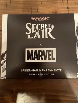 MTG Secret Lair Marvel Spider-Man: Mana Symbiote Sealed Raised Foil Magic - Image 2