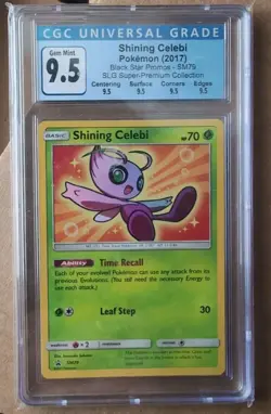 Pokemon Shining Celebi Legends Premium Collection Holo Promo SM79 CGC 9.5 - Image 1