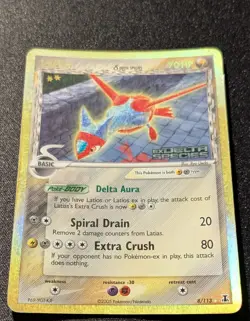 Pokemon EX DELTA SPECIES - #8/113 Latias - ENG - Reverse Holo - Heavily Played+ - Image 3