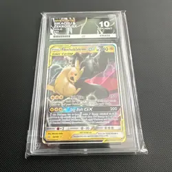 Pikachu & Zekrom Gx 33/181 Holo Team Up 2019 Ace 10 Gem Mint Pokemon Tcg - Image 2