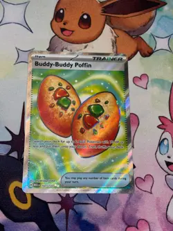 Pokemon TCG - Buddy-Buddy Poffin - 167/132 Mega Evolution - Image 1