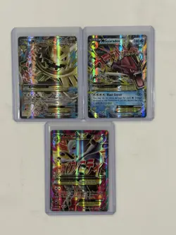 Pokemon Mega Evolution Lot of 3 -Mewtwo, Steelix, And Gyrados - Image 1