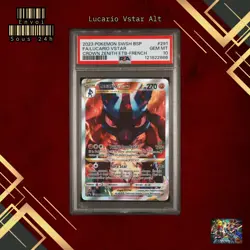 🇫🇷 LUCARIO VSTAR ALTERNATIVE PSA 10 - PROMO SWSH291 FR EB Carte Pokemon 🇫🇷 - Image 1