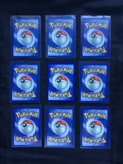 Pokemon Cards: Shadowless Base Set 35 Card Non-Holo Lot - Image 2