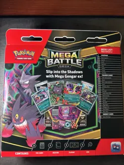 ENGLISH POKEMON TCG BATTLE DECK MEGA GENGAR EX - Image 2