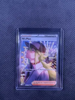 Pokemon TCG N's Plan 170/086 Sir Black Bolt Special Illustration Rare - Image 1