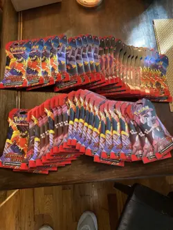 Pokemon Destined Rivals Sleeved Booster Packs X36!! Same As Booster Box!! - Image 1