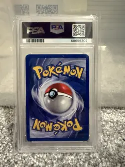 Pokemon WOTC TCG 2000 Base Set 2 Abra 65/130 MINT PSA 9 - Image 2