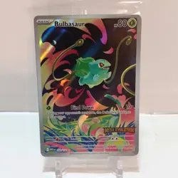 Pokemon Bulbasaur 133/132 Mega Evolution Promo Stamped - Image 1