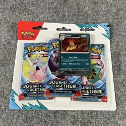 Pokemon Scarlet & Violet Journey Together 3 Pack Blister - Image 1