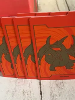 Pokemon XY Evolutions Empty Elite Trainer Box Mega Charizard Dividers - Image 3