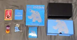 Empty Pokemon Evolutions Elite Trainer Box Opened ETB With Content but NO PACKS - Image 1