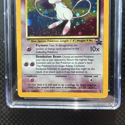 MEW - BLACK STAR PROMO - 9 - HOLO - POKEMON LEAGUE - CGC MINT 9 - Image 2