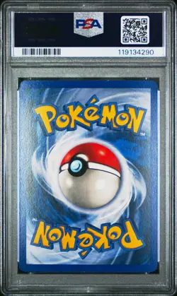 1999 POKEMON GAME SHADOWLESS #7 HITMONCHAN-HOLO PSA 7 - Image 2