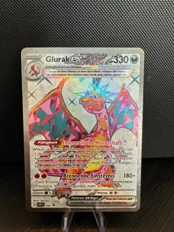 NM | Glurak/Charizard EX SVP 056 | Deutsch | Pokemon TCG | Detailed Pictures - Image 1