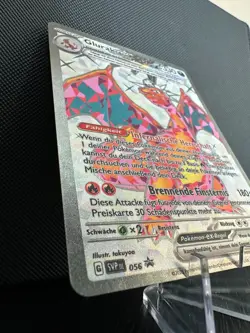 NM | Glurak/Charizard EX SVP 056 | Deutsch | Pokemon TCG | Detailed Pictures - Image 5