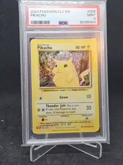 PSA 9 GEM MINT BASIC Pikachu Holo CLC 008/034 Pokemon TCG Classic Collection - Image 1