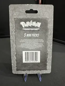 Pokemon TCG - Trick Or Trade - 5 Mini Booster Blister Packs Factory Sealed New - Image 2