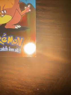 Charizard Topps RC E6 of 12 Stg3 #06 Vintage 1999 Pokemon Foil Chrome played - Image 5