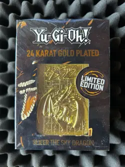 Yu-Gi-Oh! Limited Edition 24 Karat Gold Plated Obelisk - Slifer - Ra - Image 4