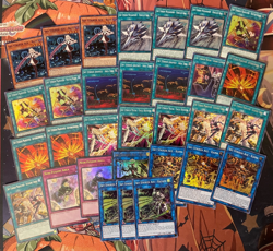 YUGIOH - SKY STRIKER DECK CORE - HAYATE, KAINA, ZEKE, RAYE, AIRSPACE AREA ZERO - Image 1