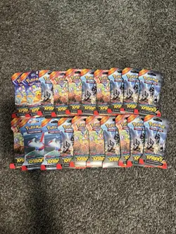 Pokemon TCG S & V Surging Sparks - Sleeved Booster Pack 20 Pack Sealed Lot 🔥 - Image 1