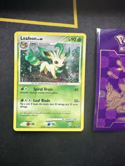Pokemon Card Leafeon 24/100 Holo Rare Theme Deck Exclusive 132💎NM💎 - Image 1