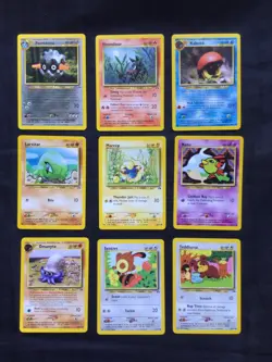 Pokemon Cards: Neo Discovery 14 Card Non-Holo Lot - Image 1