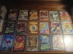 Pokemon Card Mixed Lot 850+ Cards V/TG/Rainbow/Gold/Base/Holo/Reverse/Jumbo/Etc - Image 4
