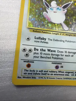 Wigglytuff 16/64 Jungle Holo Rare Pokemon Card - Image 2