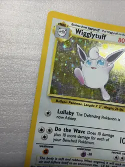 Wigglytuff 16/64 Jungle Holo Rare Pokemon Card - Image 5
